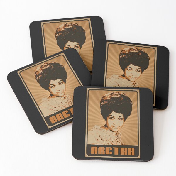 Item preview, Aretha Franklin Soul Queen Music Portrait designed and sold by HipolitoStehr.