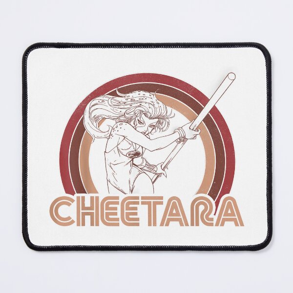 Item preview, Feline Heroes Cheetah Heroine Retro Rainbow designed and sold by huyongton.