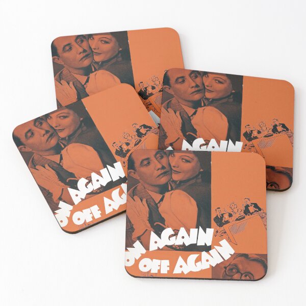 Item preview, On Again—Off Again (1937) – Vintage Classic Comedy Movie Poster designed and sold by zadetkudet.