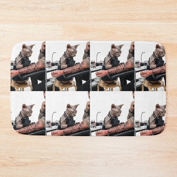 Item preview, Sphynx Cat Tattoo Artist designed and sold by PictoVibe.