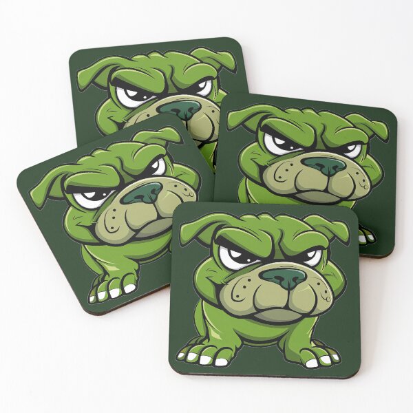 Item preview, Mean Green Bulldog designed and sold by FoldedRainbow.