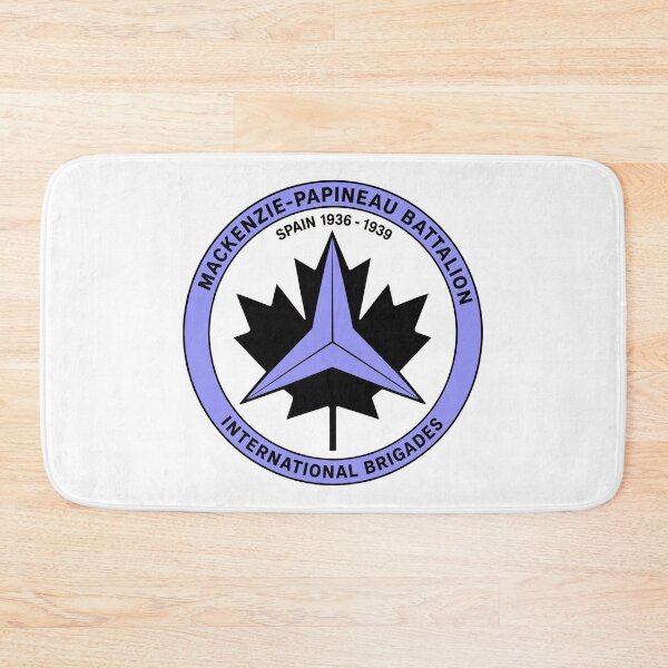 Item preview, Mackenzie Papineau Battalion International Brigades Antifascist Emblem Print designed and sold by PinUpPizzazz.