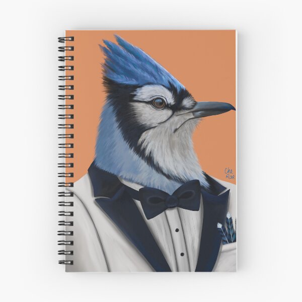 Item preview, Bluejay Portrait designed and sold by Chelseigh Rae Artistry.