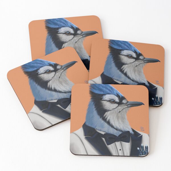 Item preview, Bluejay Portrait designed and sold by Chelseigh Rae Artistry.