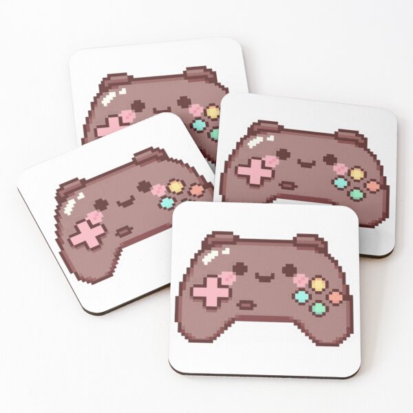 Item preview, Pixel Game Controller Sticker | Retro Gaming Pixel Art designed and sold by velvetwings.
