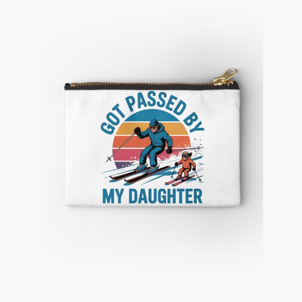 Item preview, Got Passed by My Daughter Funny Skiing Dad Skiers Lovers designed and sold by Kwaiianabshopp.
