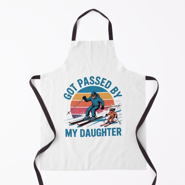 Item preview, Got Passed by My Daughter Funny Skiing Dad Skiers Lovers designed and sold by Kwaiianabshopp.