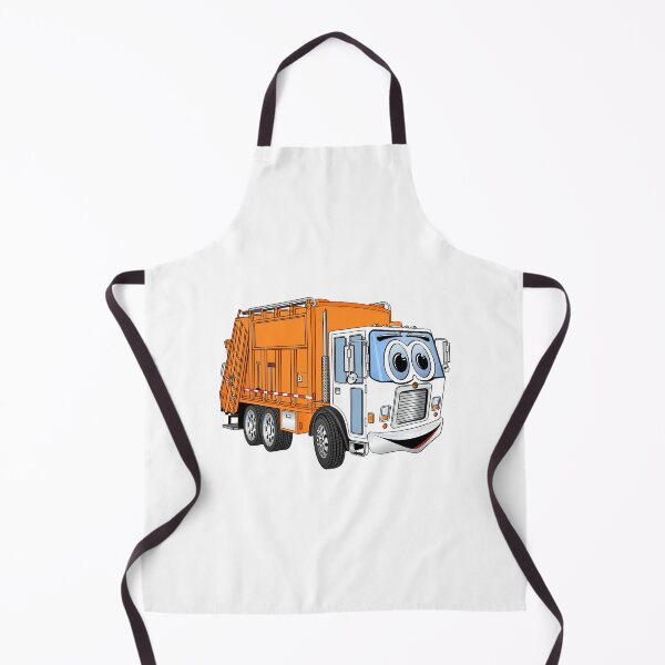 Item preview, Orange White Smiling Garbage Cartoon designed and sold by Scott Hayes.