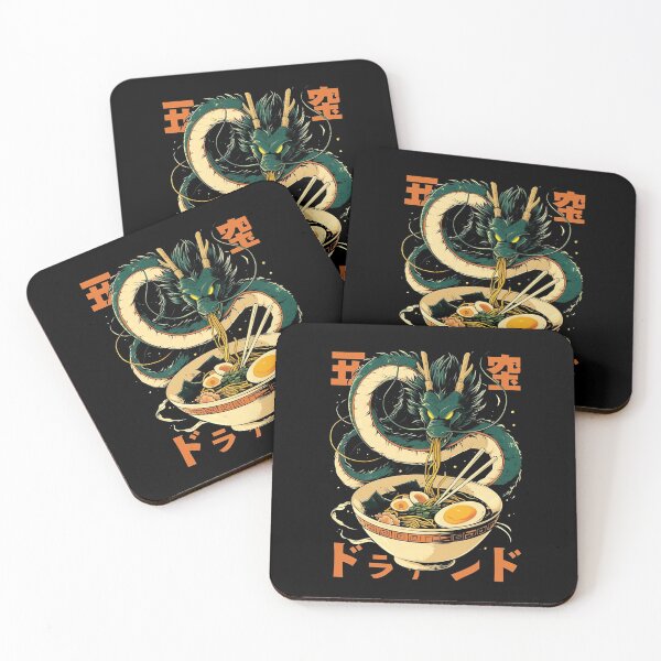 Item preview, Japanese Dragon Ramen Bowl Vintage Fantasy Food Design designed and sold by Ostericaimusa.