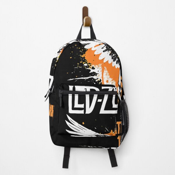 Item preview, Zeppelin USA 1977 Concert Angel Wings Paint Splatter designed and sold by HeavHeadDsgn.
