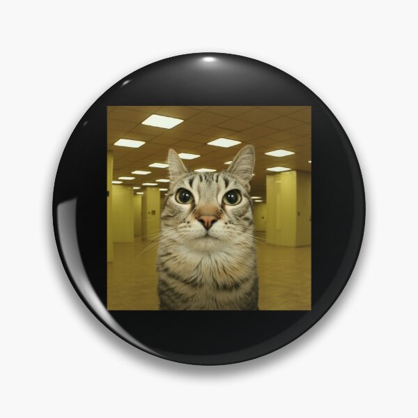 Item preview, Cat in Backrooms Meme designed and sold by studio-ssaam.