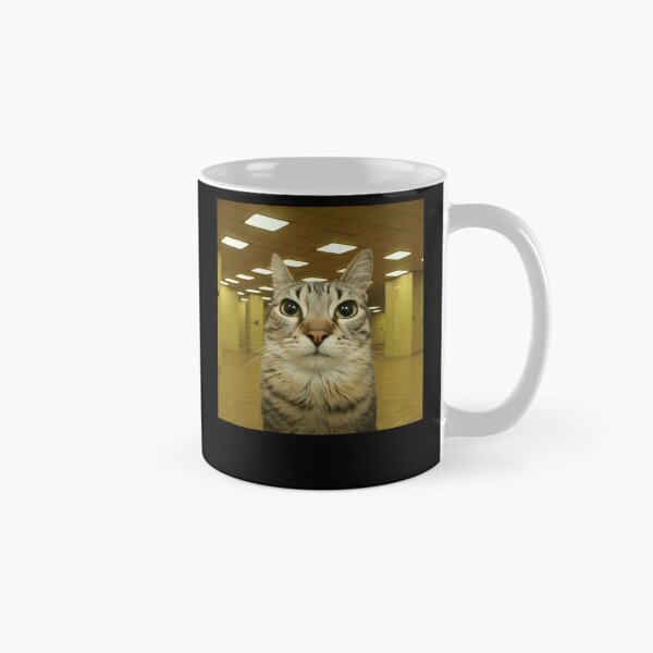 Item preview, Cat in Backrooms Meme designed and sold by studio-ssaam.
