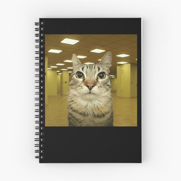 Item preview, Cat in Backrooms Meme designed and sold by studio-ssaam.