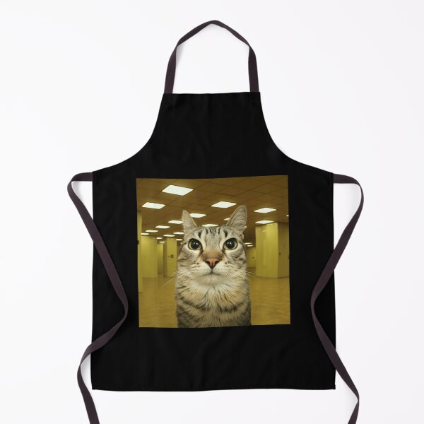 Item preview, Cat in Backrooms Meme designed and sold by studio-ssaam.
