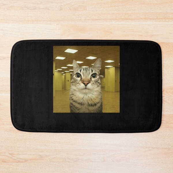 Item preview, Cat in Backrooms Meme designed and sold by studio-ssaam.