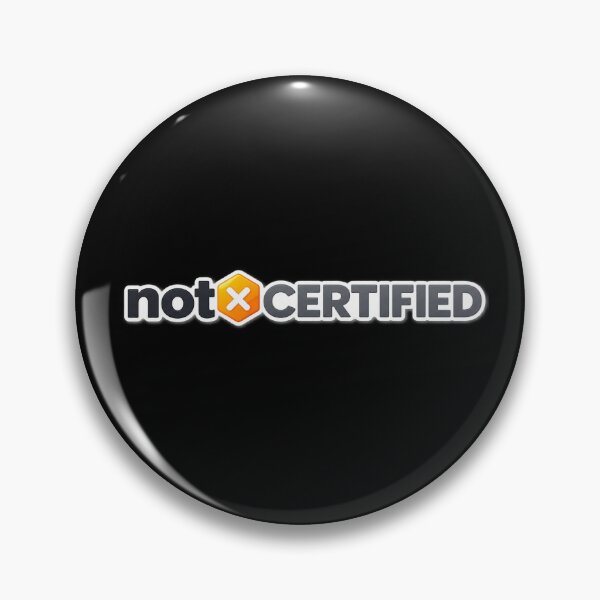 Item preview, Not Certified | Funny Tech & IT Certification Design | Developer & Cloud Engineer Gift designed and sold by I am Certified.