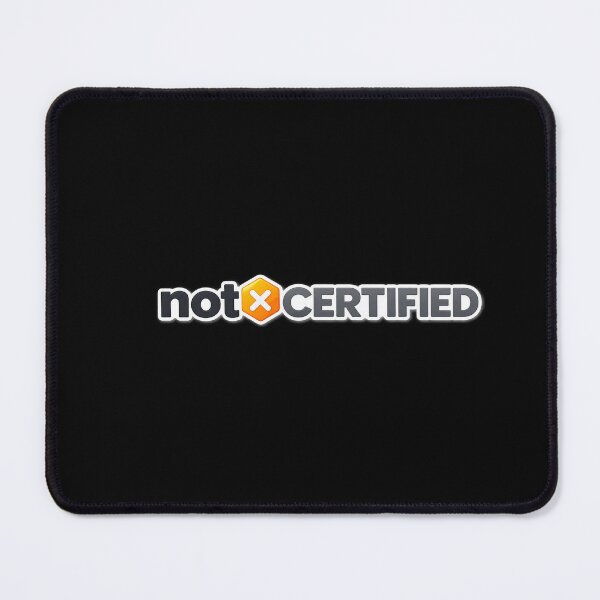Item preview, Not Certified | Funny Tech & IT Certification Design | Developer & Cloud Engineer Gift designed and sold by I am Certified.