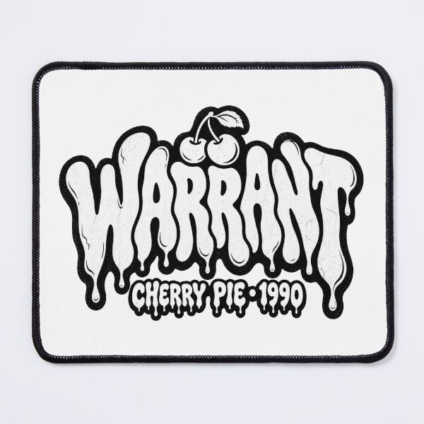 Item preview, Warrant Cherry Pie 1990 Melting Glam Metal Logo designed and sold by JMS-Artvintage.
