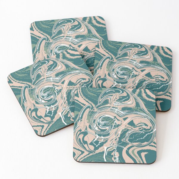 Item preview, Aesthetic Sage Green Swirl Marble Pattern designed and sold by ArtbyLanaN.
