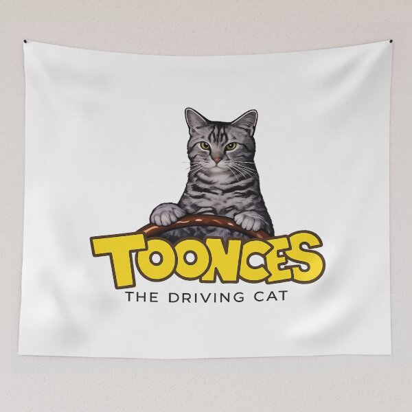 Item preview, Toonces the driving cat designed and sold by dariakustocr.