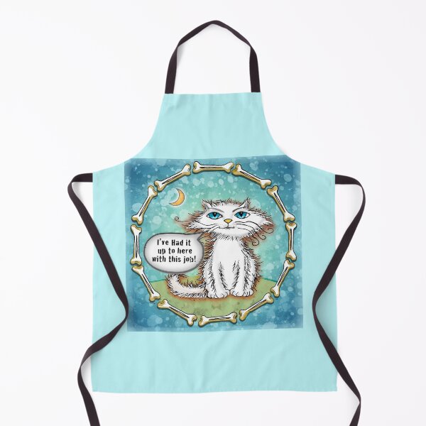 Item preview, Scraggles Cat Hate my Job designed and sold by artmuvz.