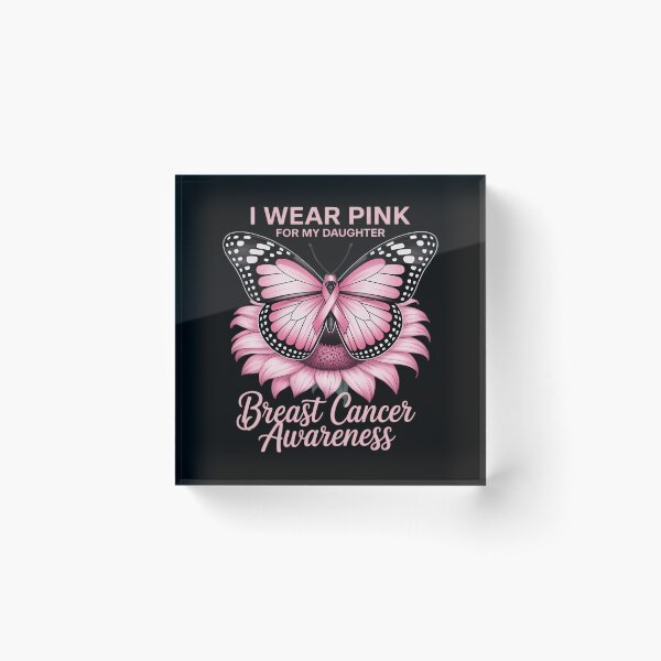 Item preview, I Wear Pink For My Daughter Breast Cancer Awareness designed and sold by Kwaiianabshopp.