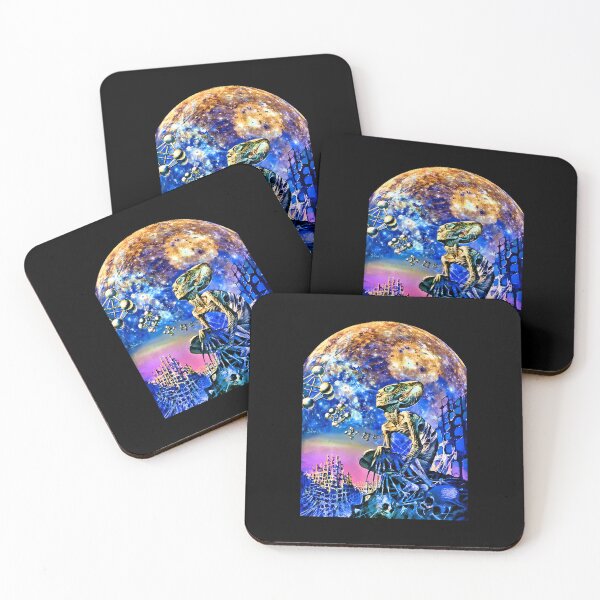 Item preview, Alien Surreal Planet Galaxy designed and sold by DreadFox53.