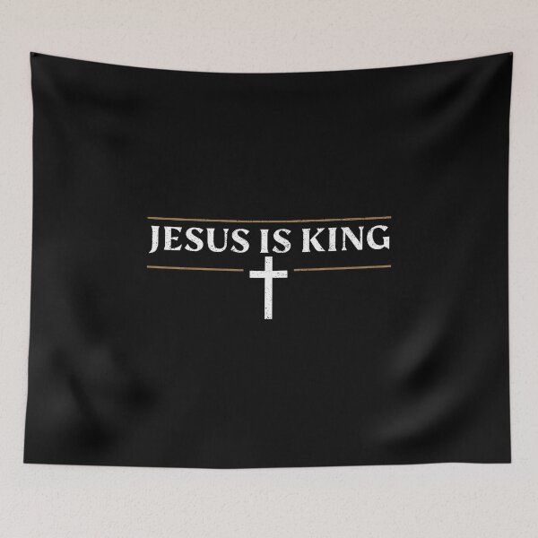 Item preview, JESUS IS KING designed and sold by Mclickster.