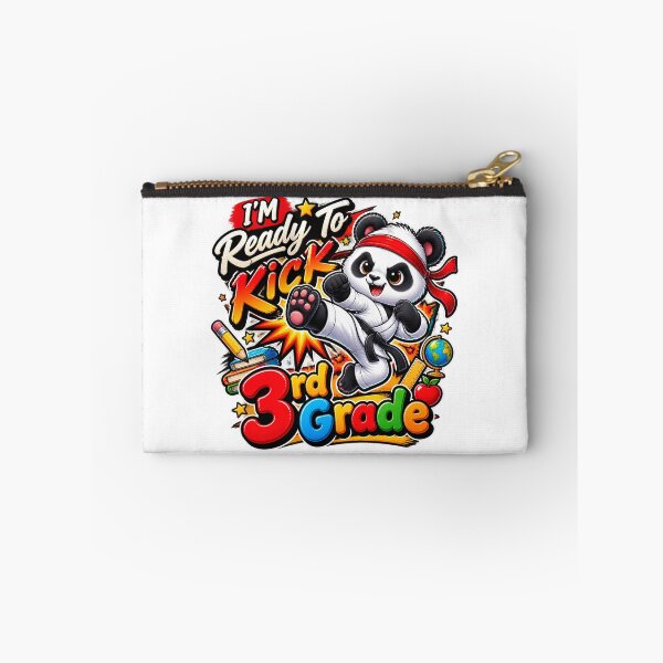 Item preview, I'M Ready To Kick 3rd Grade Cute Panda Karate Graphic designed and sold by QuiteOrbit.