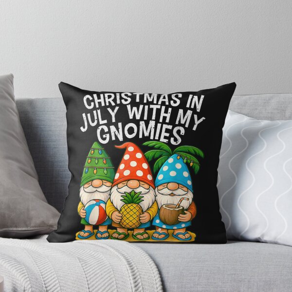 Item preview, Gnome Christmas In July With my Gnomies Summer Vacation 2026 designed and sold by LucindaLong ⭐⭐⭐⭐⭐(992).