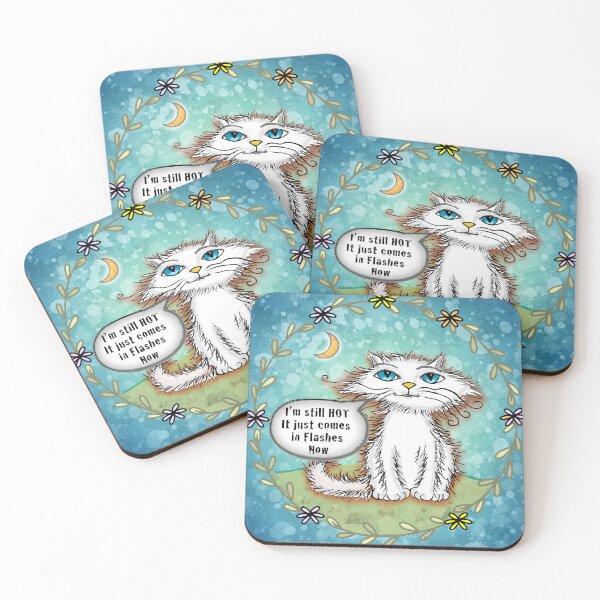 Item preview, Scraggles Cat Hot Flash designed and sold by artmuvz.