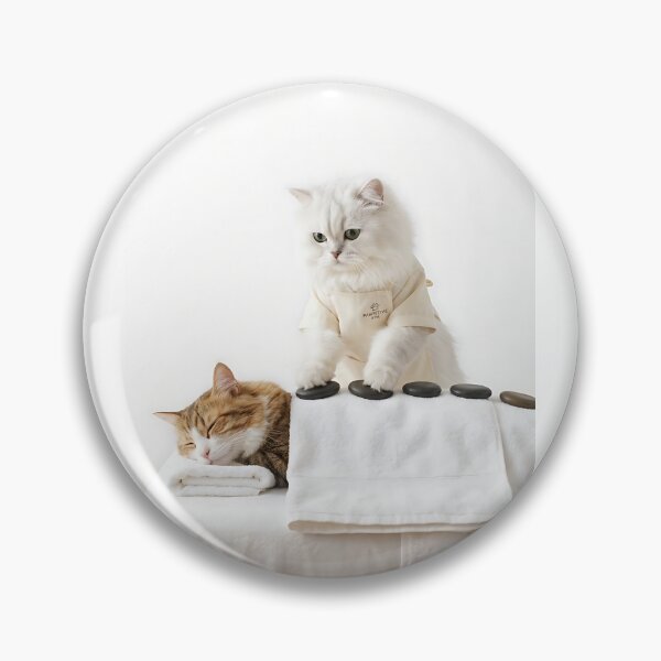 Item preview, Persian Cat Spa Therapist designed and sold by PictoVibe.