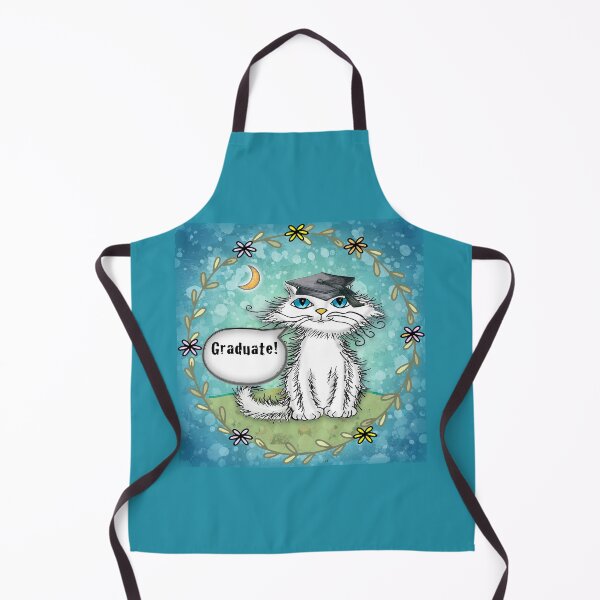 Item preview, Scraggles Cat Graduate designed and sold by artmuvz.