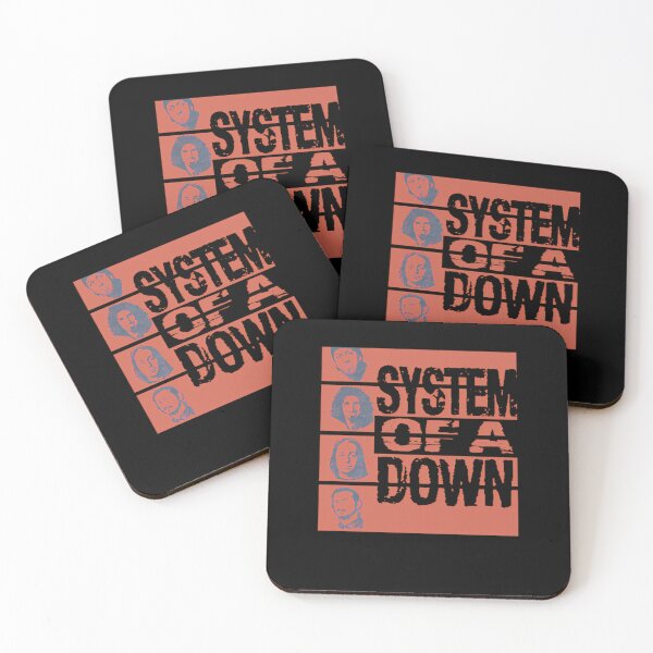 Item preview, System Of A Down Band Members Grid designed and sold by DreadFox53.