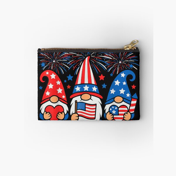 Item preview, Gnomes American Flag Independence Day Patriotic 4th of July designed and sold by LucindaLong ⭐⭐⭐⭐⭐(992).