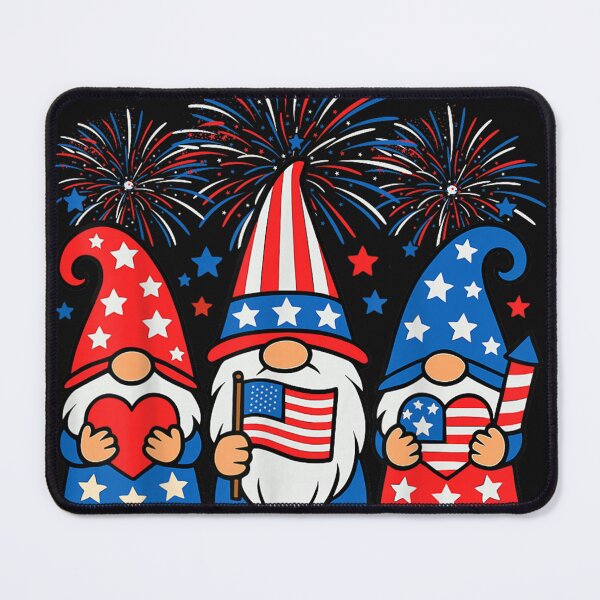 Item preview, Gnomes American Flag Independence Day Patriotic 4th of July designed and sold by LucindaLong ⭐⭐⭐⭐⭐(992).
