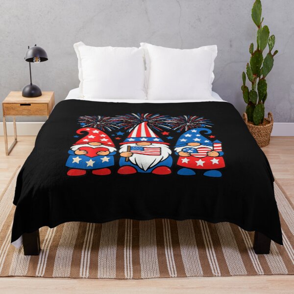 Item preview, Gnomes American Flag Independence Day Patriotic 4th of July designed and sold by LucindaLong ⭐⭐⭐⭐⭐(992).
