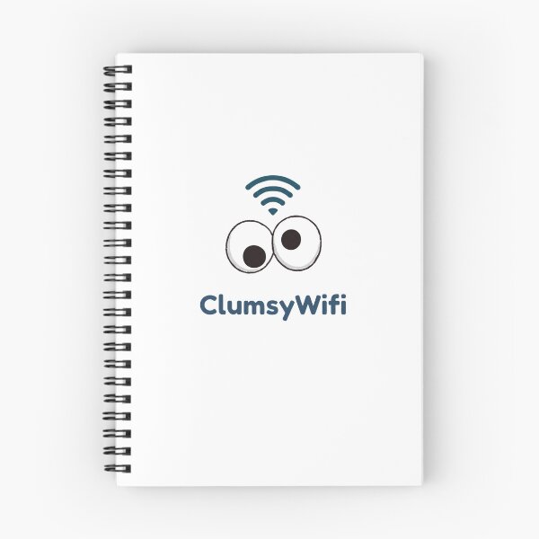 Item preview, Clumsy Wifi Funny Googly Eyes Cute Internet Signal Cartoon designed and sold by ClumsyStudio.