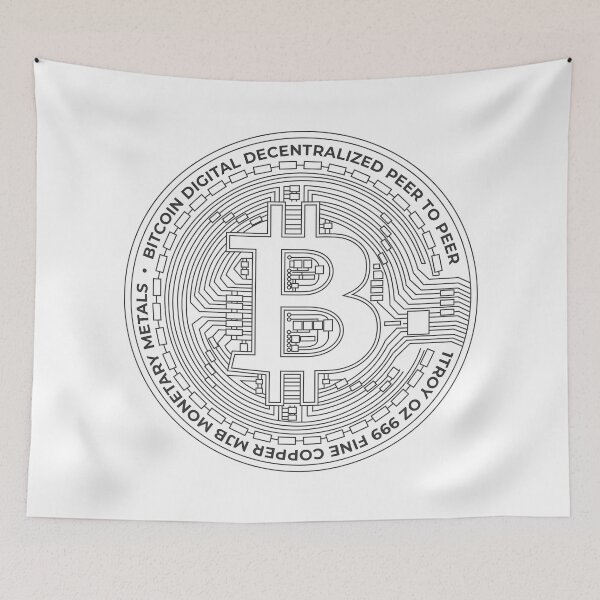 Aperçu de l'œuvre J'adore Bitcoin, il est fort créée et vendue par Kiftsgategarden.