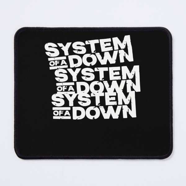 Item preview, System Of A Down Repeated Typography designed and sold by DreadFox53.