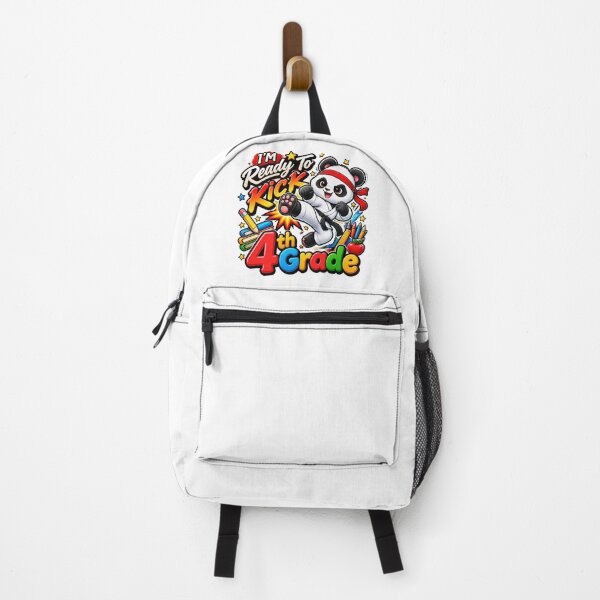 Item preview, I'M Ready To Kick 4th Grade Cute Panda Karate Graphic designed and sold by QuiteOrbit.