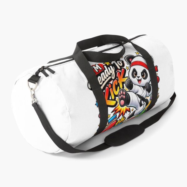 Item preview, I'M Ready To Kick 4th Grade Cute Panda Karate Graphic designed and sold by QuiteOrbit.