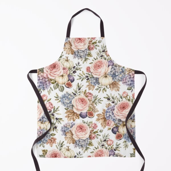 Item preview, Romantic Autumn Floral: Roses, Hydrangeas & Pumpkins designed and sold by ImPlyDesign.