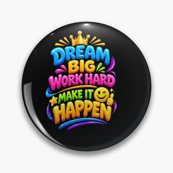Item preview, Dream Big Work Hard Motivational Typography Pawarmogiyaji designed and sold by Pawar1999.