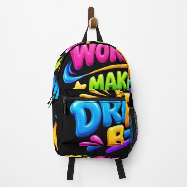 Item preview, Dream Big Work Hard Motivational Typography Pawarmogiyaji designed and sold by Pawar1999.