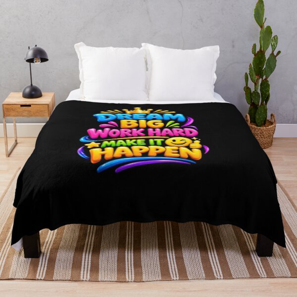 Item preview, Dream Big Work Hard Motivational Typography Pawarmogiyaji designed and sold by Pawar1999.