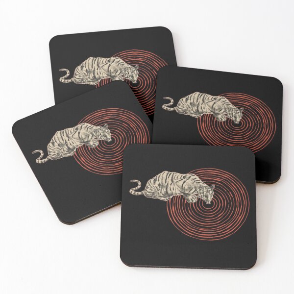 Item preview, Vintage Tiger Spiral Psychedelic Graphic designed and sold by Turtlazcyx.