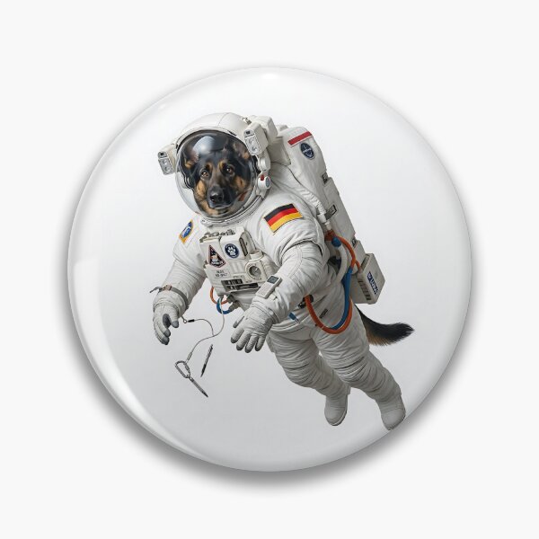Item preview, German Shepherd Astronaut Explorer designed and sold by PictoVibe.