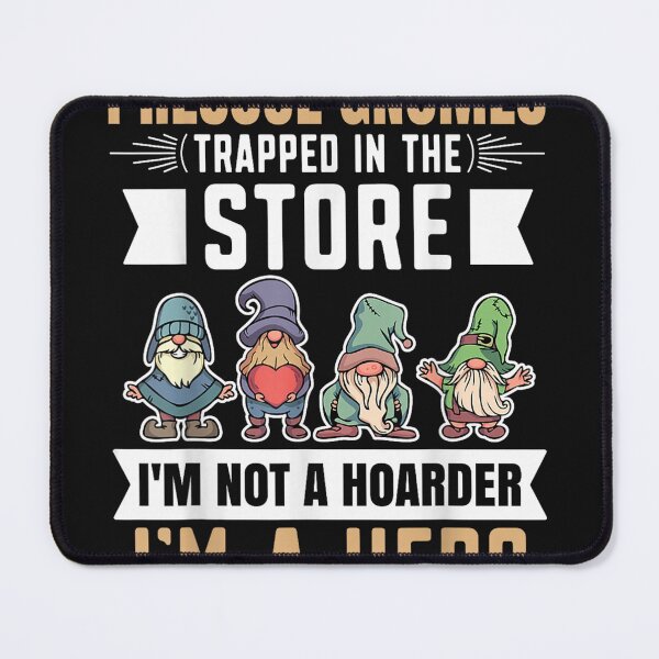 Item preview, Garden Lover I Rescue Gnomes Not A Hoarder A Hero Gardener Small designed and sold by LucindaLong ⭐⭐⭐⭐⭐(992).