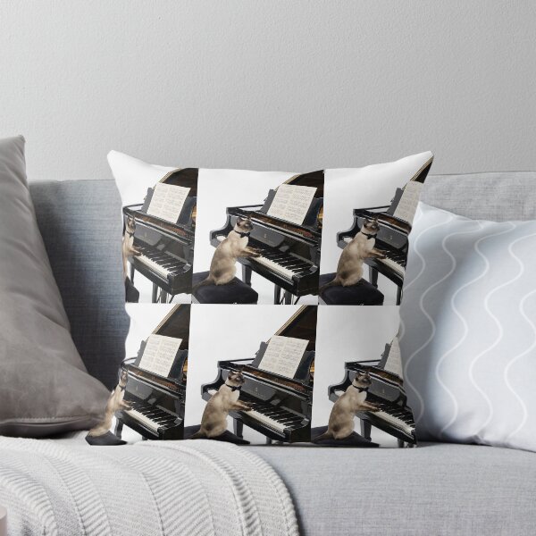 Item preview, Siamese Cat Classical Pianist designed and sold by PictoVibe.